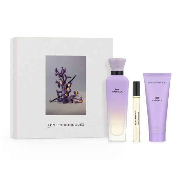 ADOLFO DOMINGUEZ Iris Vainilla Edp Set