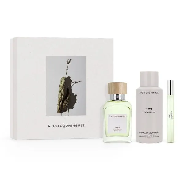 ADOLFO DOMINGUEZ Agua Fresca 1993 Edt Set