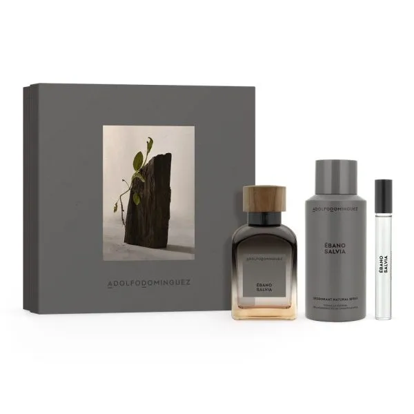 ADOLFO DOMINGUEZ Ébano Salvia Edp Set