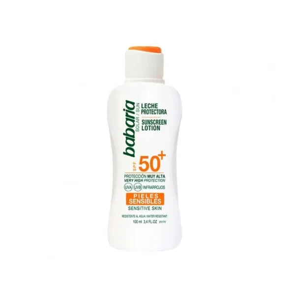 BABARIA Leche protectora SPF50+ 100ml
