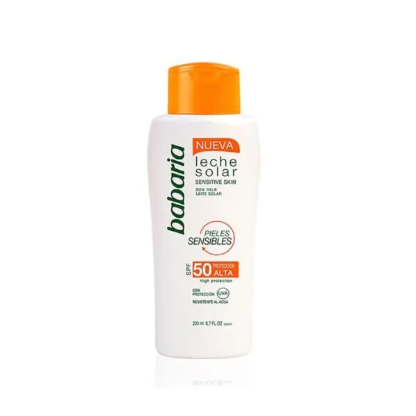 BABARIA Leche Protectora piel sensible SPF 50+ 200ml