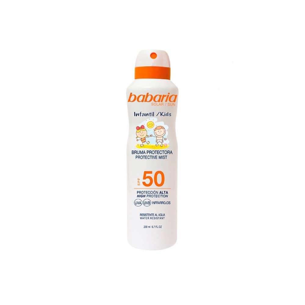 BABARIA Bruma Protectora Solar SPF50 Kids 200ml
