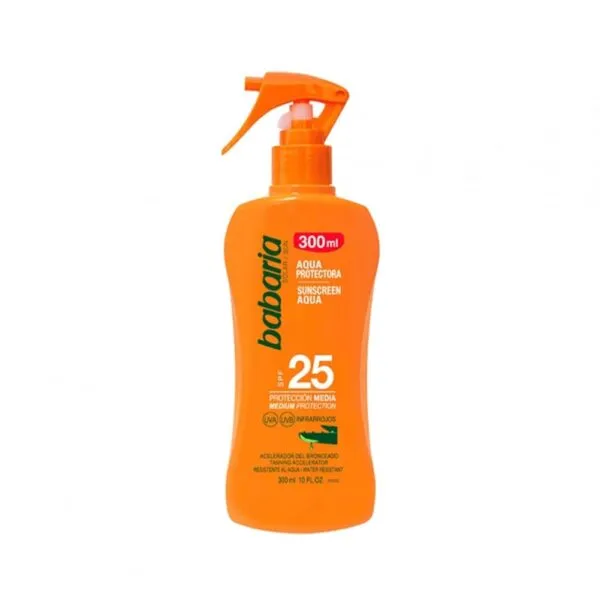 BABARIA Spray Agua protectora SPF 25 300ml