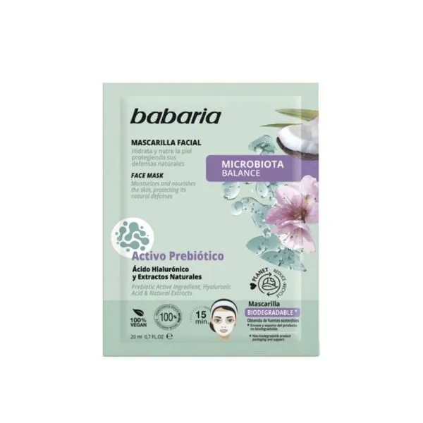 BABARIA Mascarilla facial Microbiota Balance 20ml