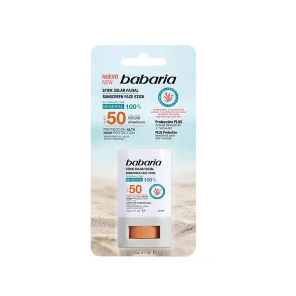BABARIA Stick facial SPF50 20g