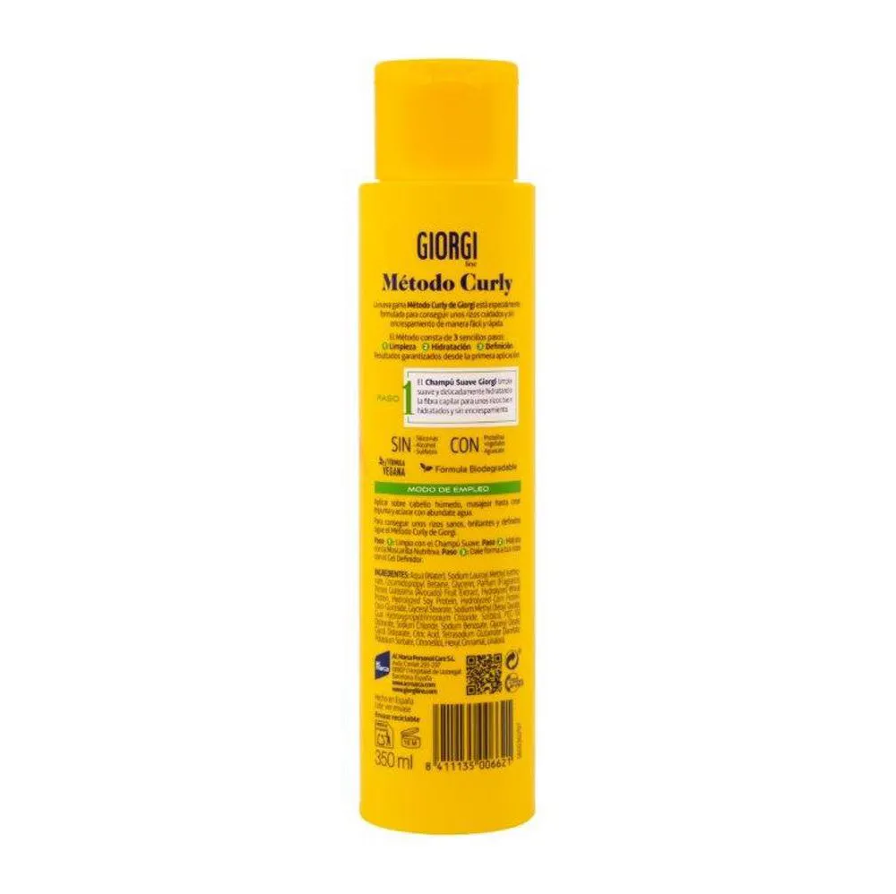 GIORGI Método Curly Champú 350ml - Imagen 2