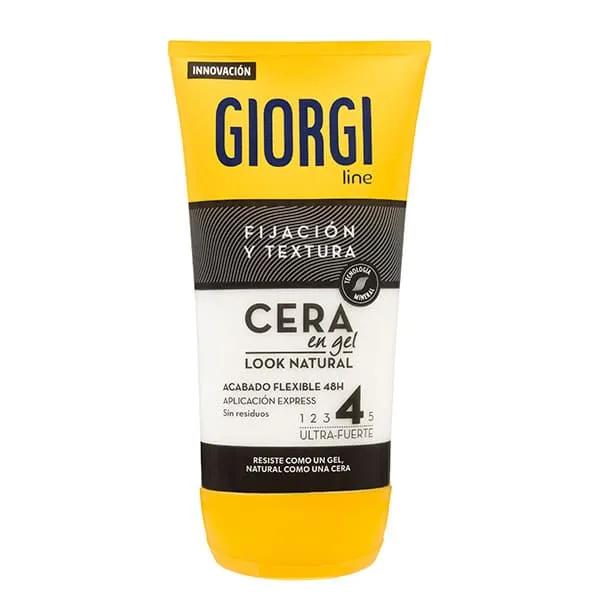 GIORGI CERA EN GEL LOOK NATURAL 145 ML.