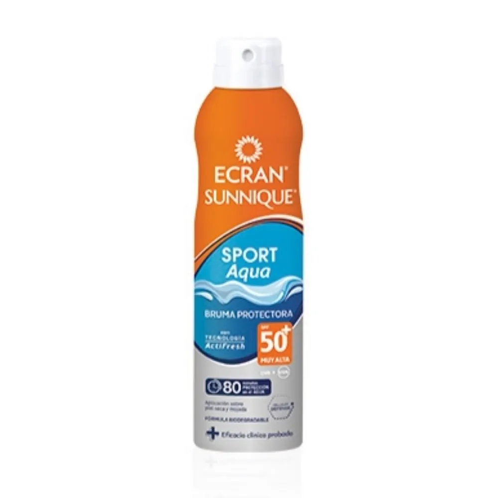 ECRAN SUNNIQUE SPORT Aqua Bruma Protectora SPF50+ 250ml