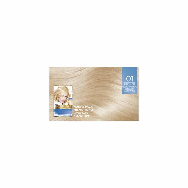 Excellence Pure Blonde Ultra-Aclarante 01 Rubio Ultra Claro Natural - Imagen 6