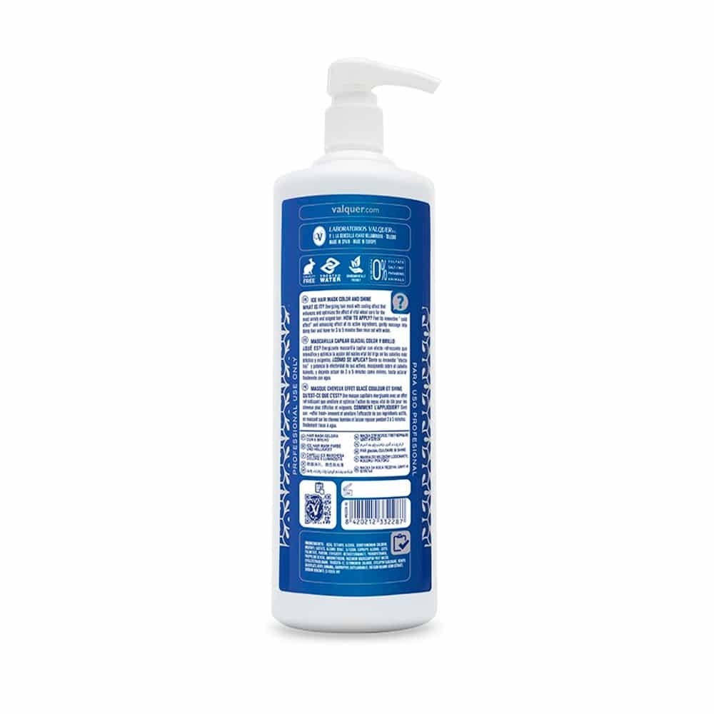 VALQUER Mascarilla Glacial Color y Brillo 300 ml - Imagen 2