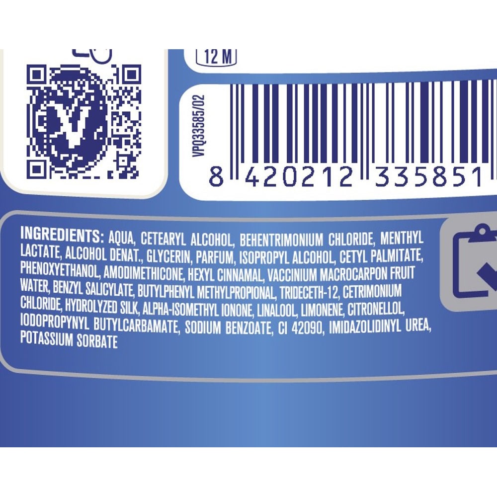 VALQUER Mascarilla Glacial Cabellos Lisos 300ml - Imagen 3