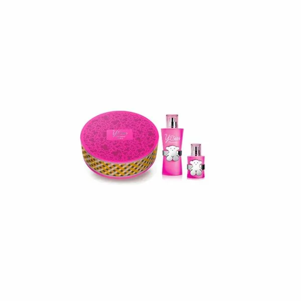 TOUS Your Moments Metallic Vichy Set